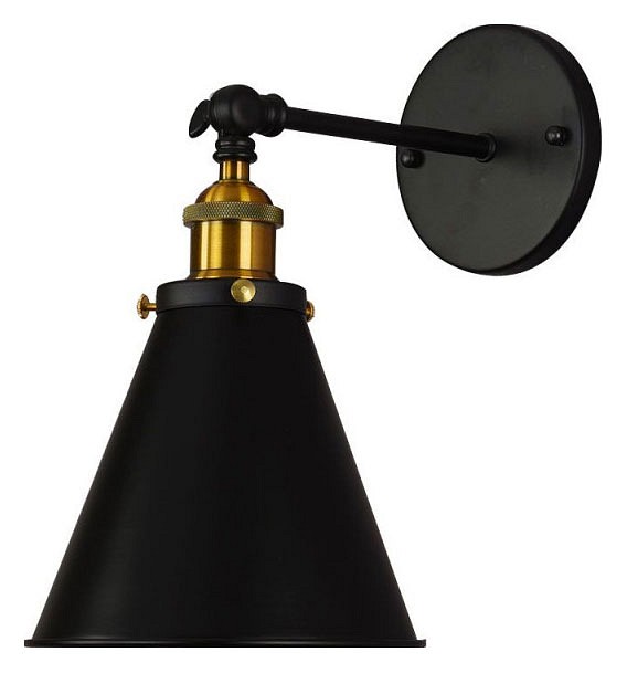 Бра lumina deco rubi ldw b007-1 bk