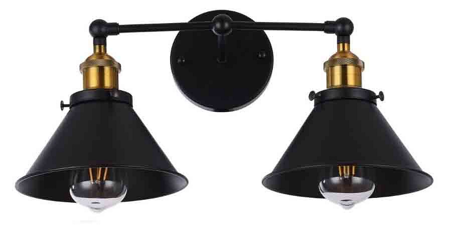 Бра lumina deco gubi ldw b018-2 bk