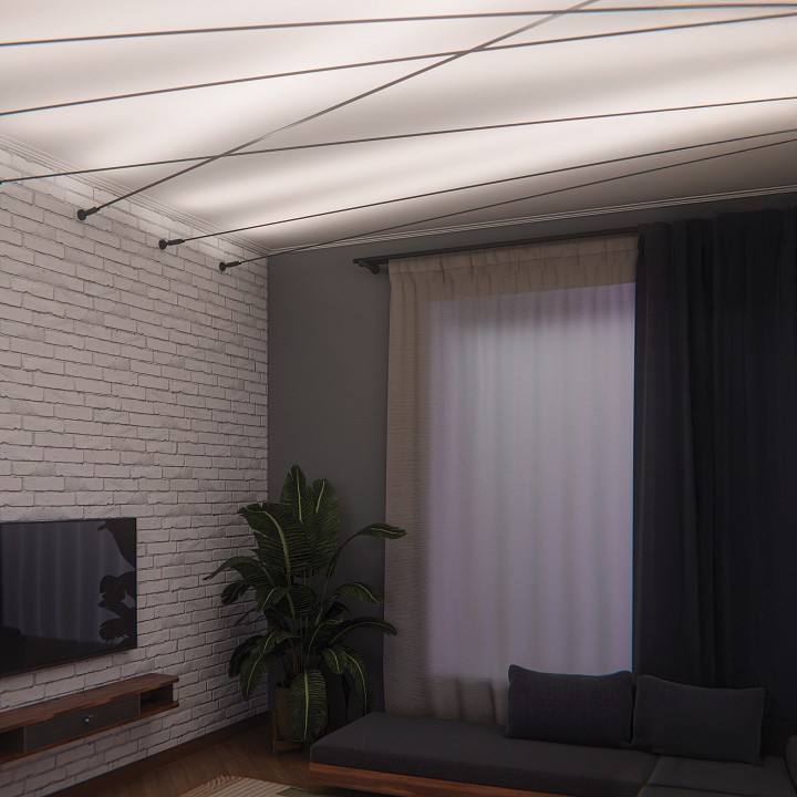 Готовое решение для гостиной lightstar corda 100corda5