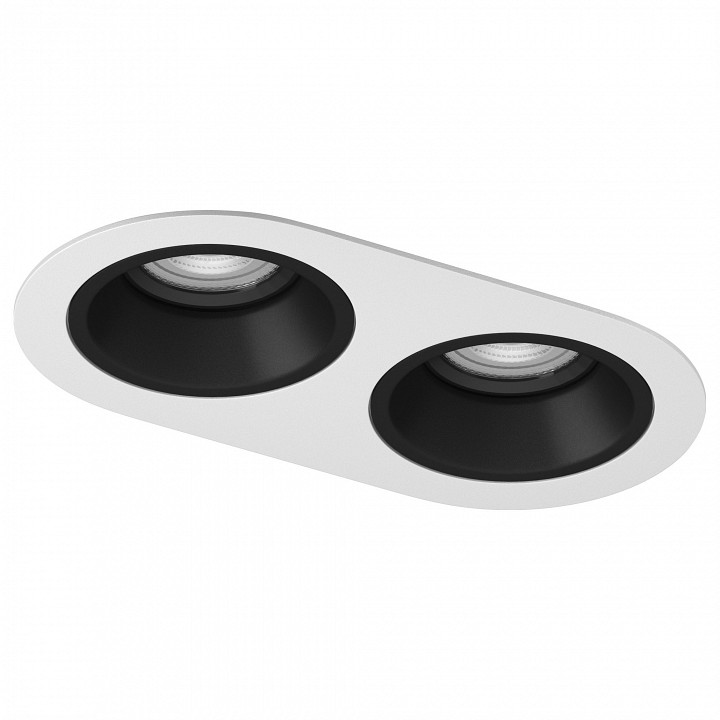 Встраиваемый светильник lightstar domino d6560707bmod