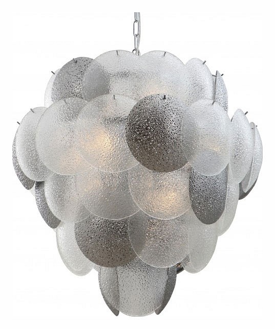 Подвесная люстра ilamp rivoli 15617-14 cr+mult