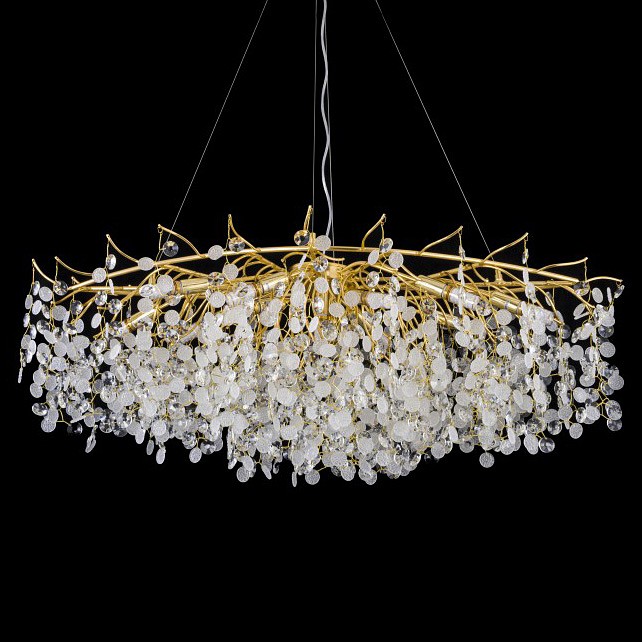 Подвесная люстра ilamp savage 7204-l1200 gd