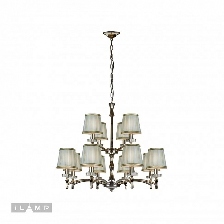 Подвесная люстра ilamp olivia 82336/8+4 cr