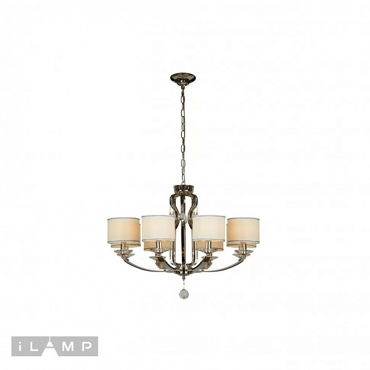 Подвесная люстра ilamp urban 88189/8 cr