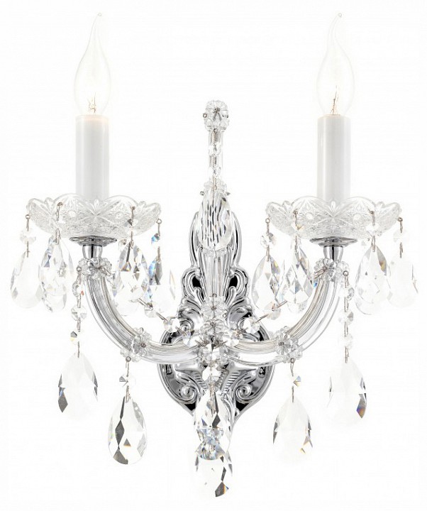 Бра ilamp diamond w6071-2 cr+cl