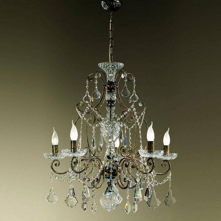 Подвесная люстра mm lampadari preziosa 6470/5 v1021