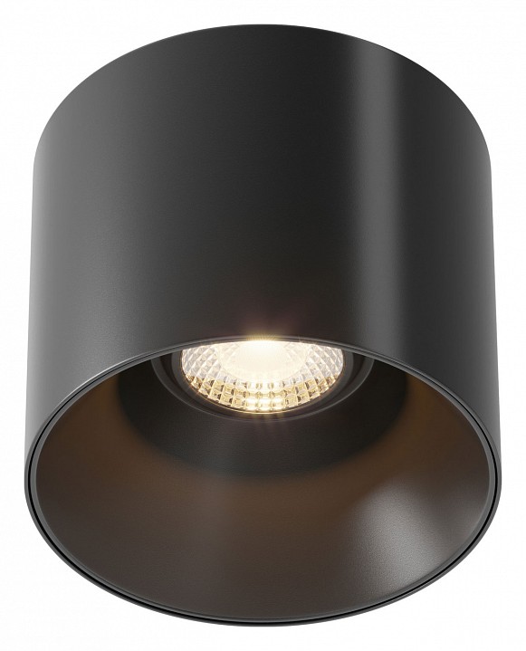 Накладной светильник maytoni alfa led c064cl-01-25w3k-rd-b