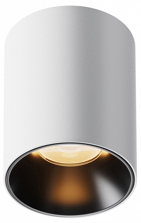Накладной светильник maytoni alfa led c064cl-8w2.7k-rd-wb
