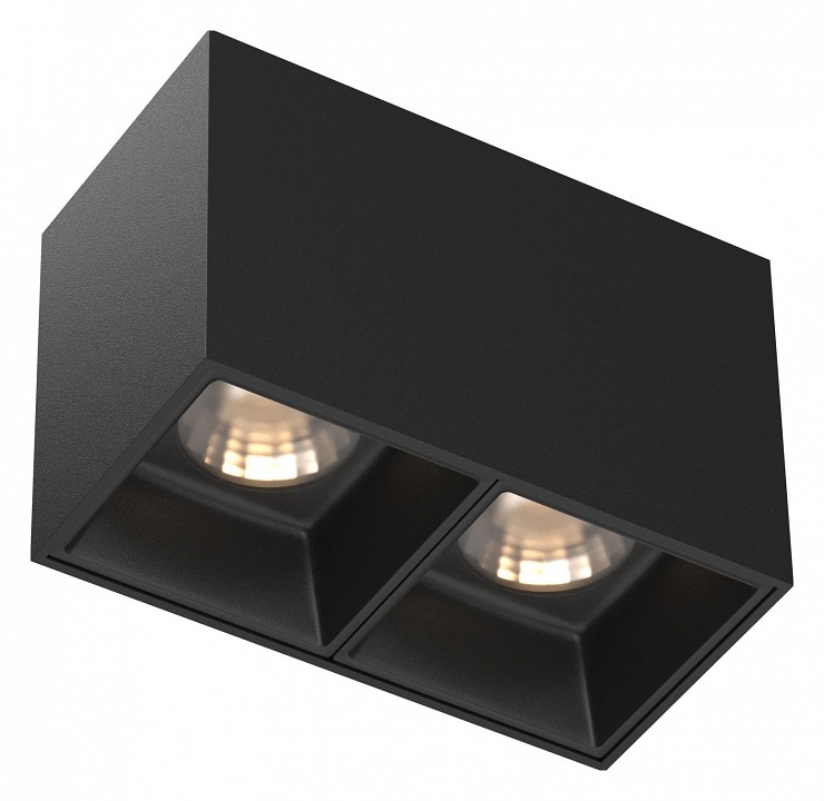 Накладной светильник maytoni alfa led c065cl-02-l12w3k-b