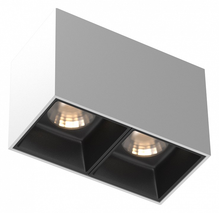 Накладной светильник maytoni alfa led c065cl-02-l12w3k-w