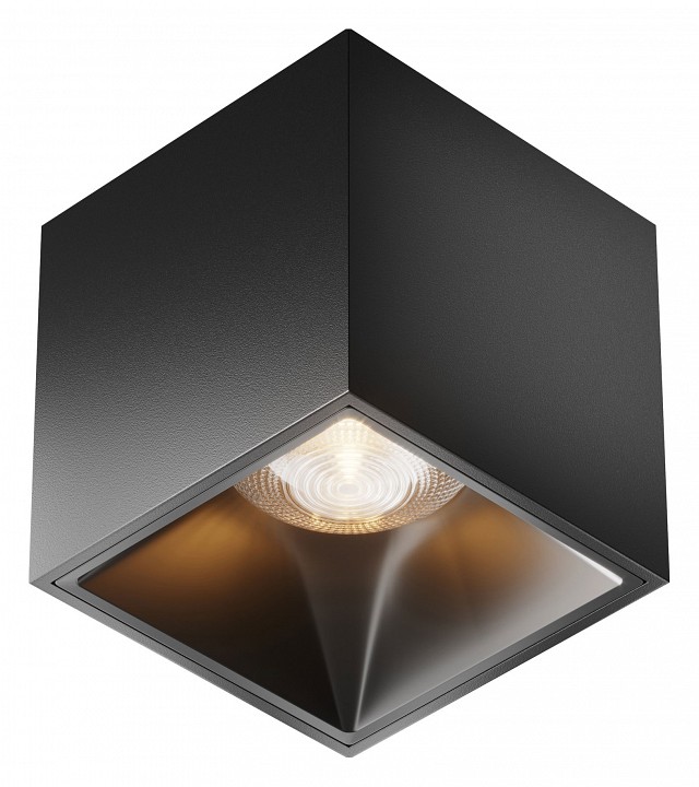 Накладной светильник maytoni alfa led c065cl-l12b3k-d