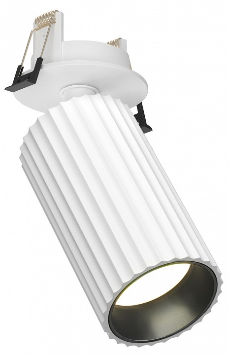 Встраиваемый светильник на штанге maytoni calipso c110cl-01-gu10-w