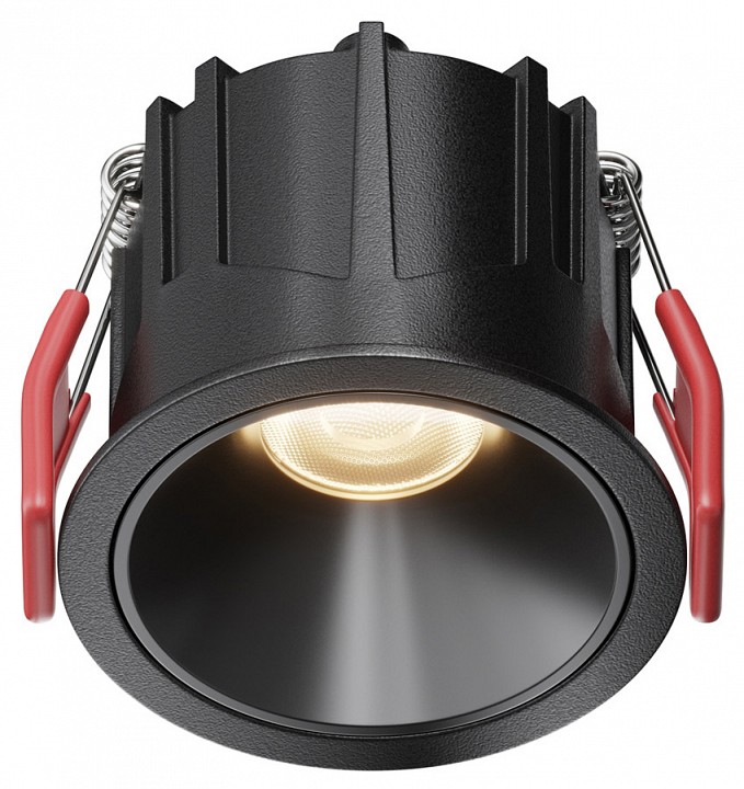 Встраиваемый светильник maytoni alfa led dl043-01-10w3k-rd-b-1