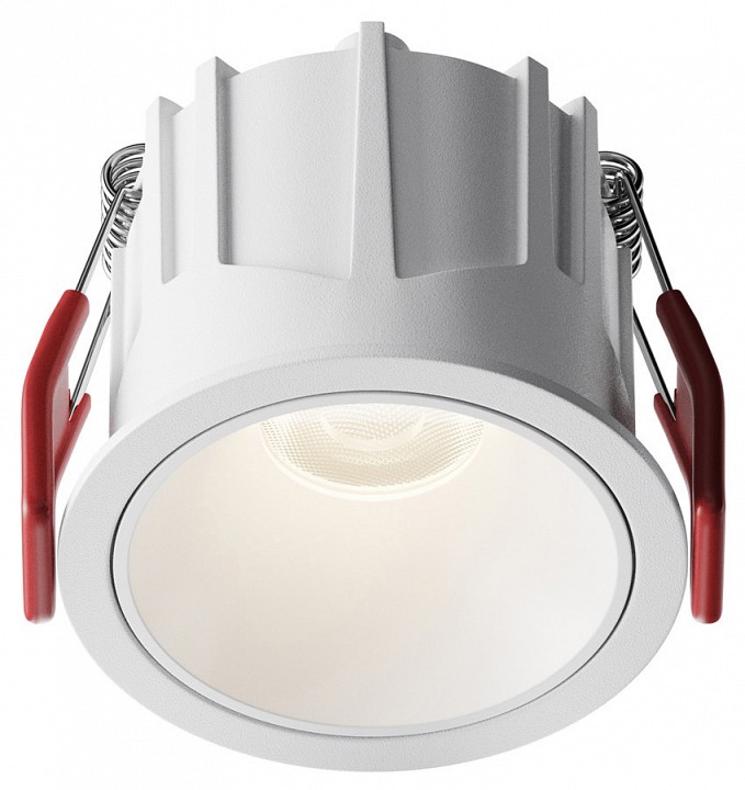 Встраиваемый светильник maytoni alfa led dl043-01-10w4k-rd-w-1