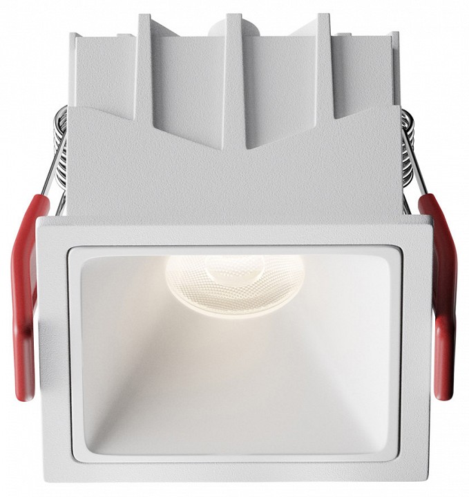 Встраиваемый светильник maytoni alfa led dl043-01-10w4k-sq-w-1