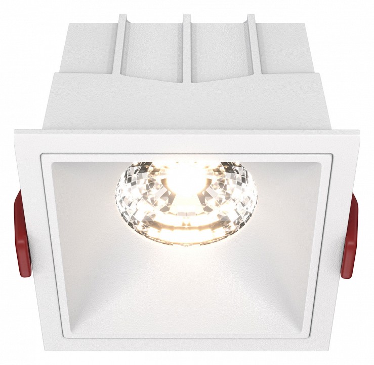Встраиваемый светильник maytoni alfa led dl043-01-15w4k-sq-w