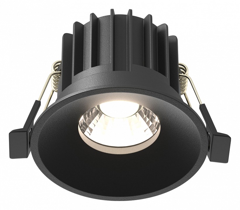 Встраиваемый светильник maytoni round dl058-12w4k-b