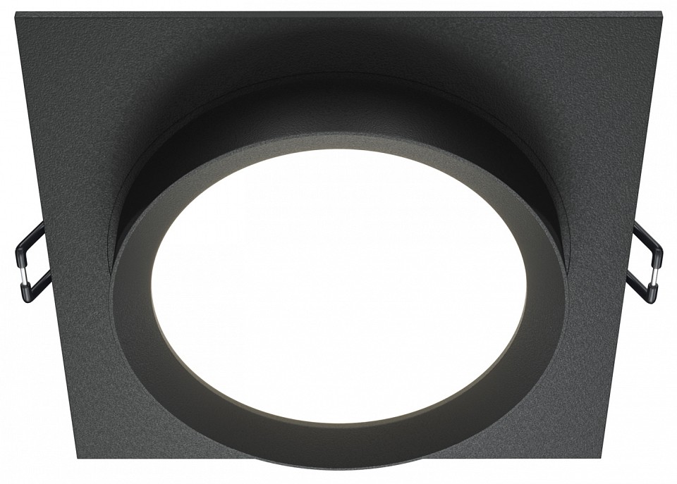 Встраиваемый светильник maytoni hoop dl086-gx53-sq-b