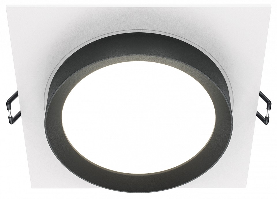 Встраиваемый светильник maytoni hoop dl086-gx53-sq-wb