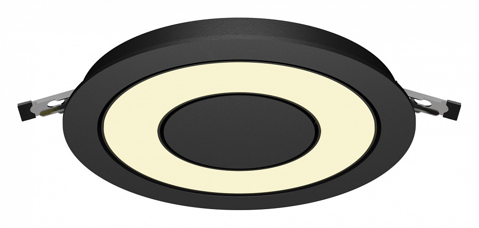 Встраиваемый светильник maytoni vector dl102-12w2.7k-b