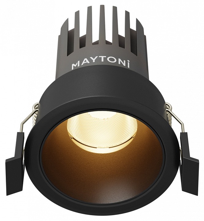 Встраиваемый светильник maytoni  dl115-10w-3k-b