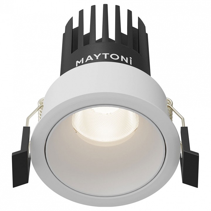 Встраиваемый светильник maytoni dip dl115-10w-4k-w