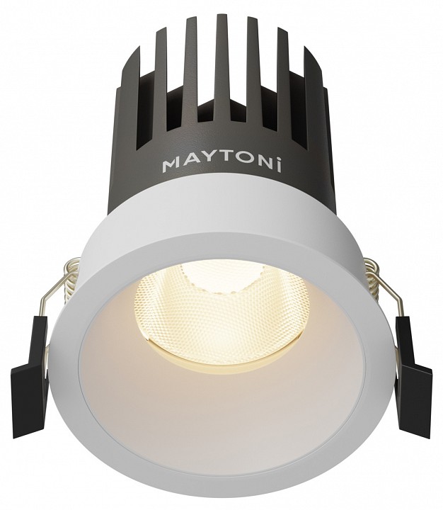 Встраиваемый светильник maytoni  dl117-15w-3k-w