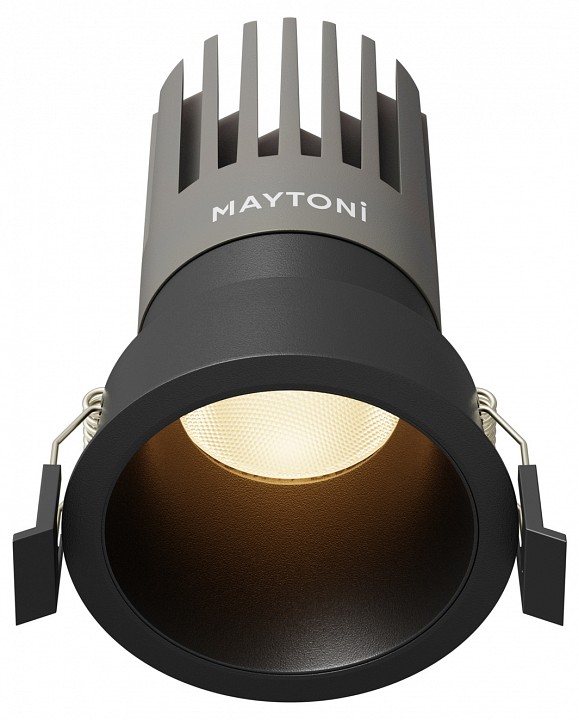 Встраиваемый светильник maytoni  dl118-15w-3k-b