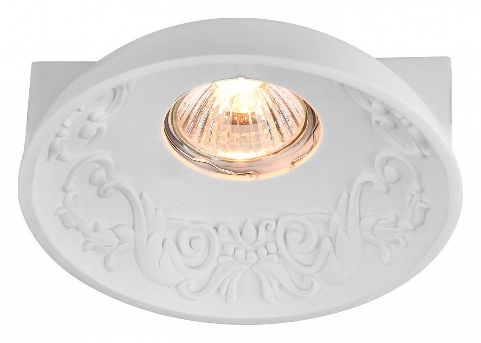 Встраиваемый светильник maytoni gyps classic dl278-1-01-w