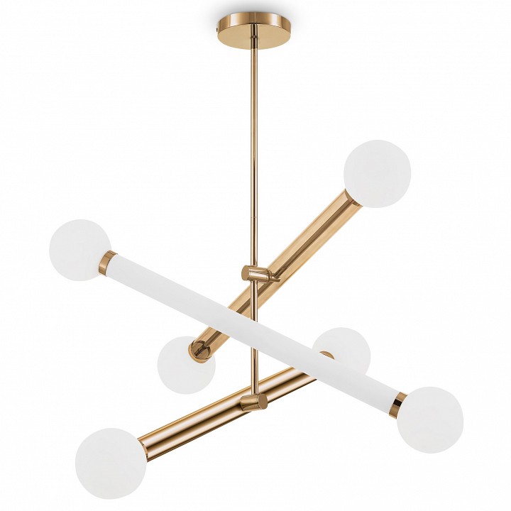 Люстра на штанге freya cross fr5381pl-06g