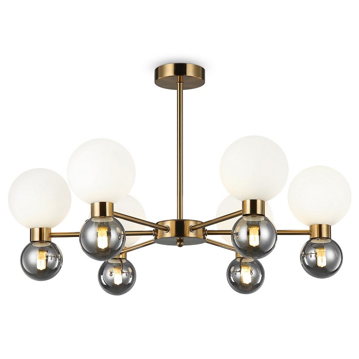 Люстра на штанге freya bony fr5394cl-12bs