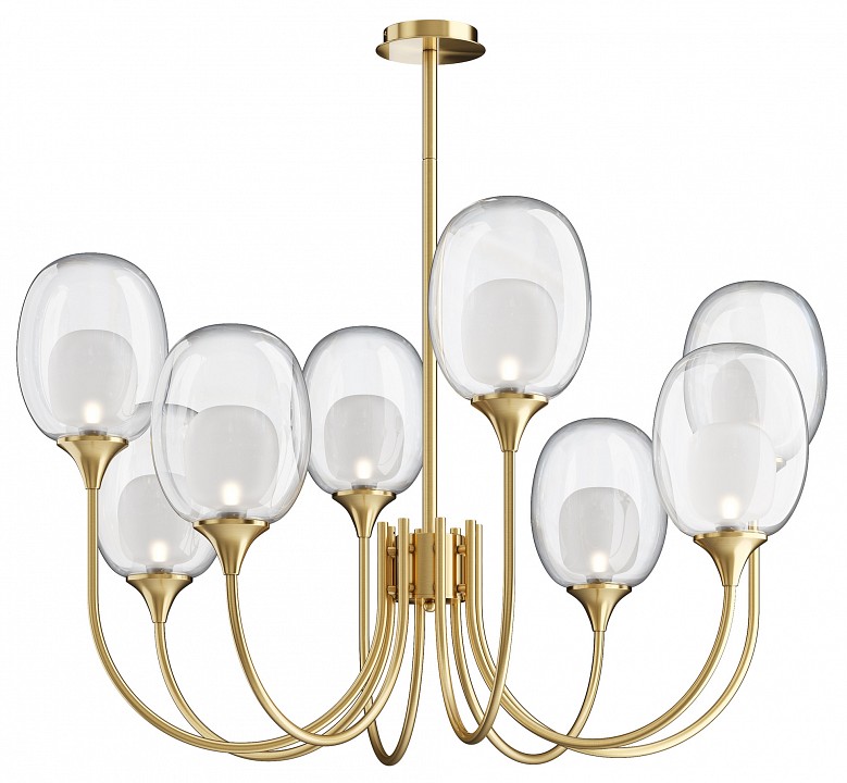 Люстра на штанге maytoni aura mod016pl-08bs