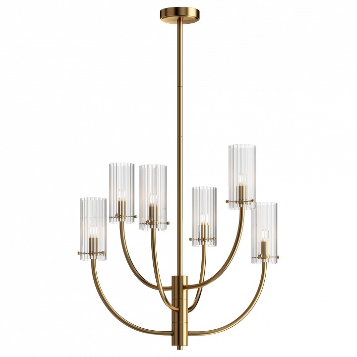 Люстра на штанге maytoni arco mod223pl-06bs