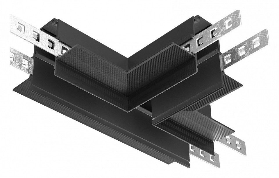 Соединитель t-образный для треков встраиваемых maytoni accessories for tracks exility tra034ct-42.12b