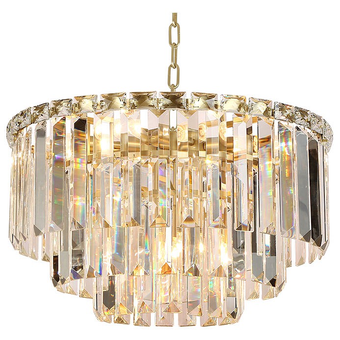 Подвесная люстра newport miсhelle 8469+3/с brass