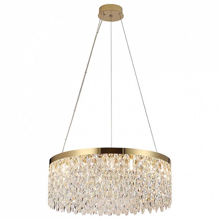 Подвесная люстра newport tiffany 8531/60 с gold polished
