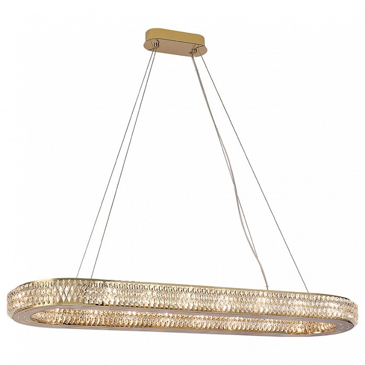 Подвесной светильник newport melody 8560/100 c oval gold polished