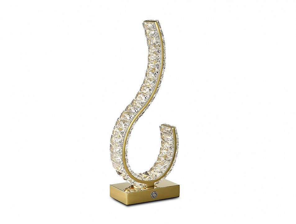 Настольная лампа декоративная newport crystal м0071037