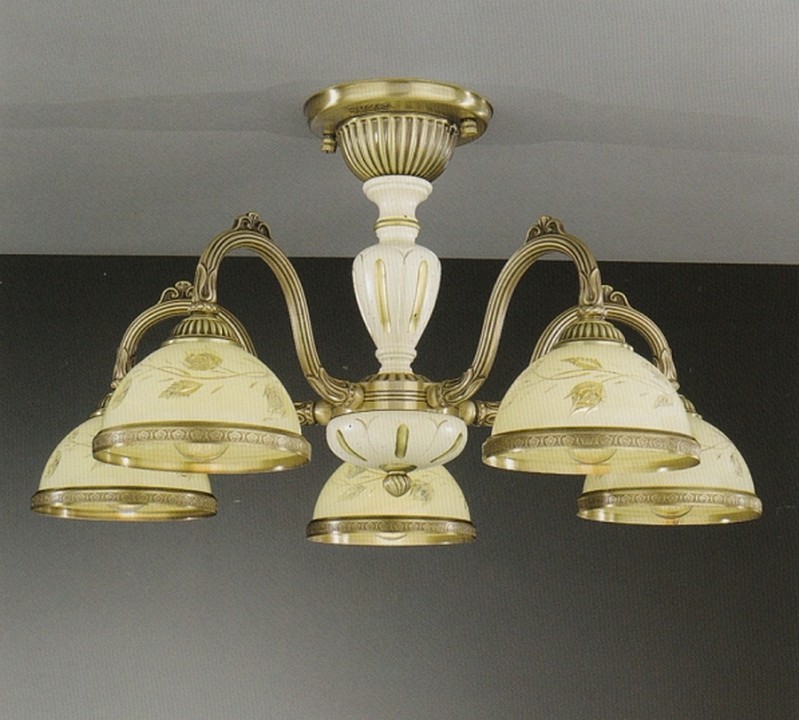 Люстра на штанге reccagni angelo 6828 pl 6828/5