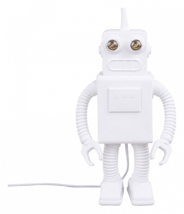 Настольная лампа декоративная seletti robot lamp 14710