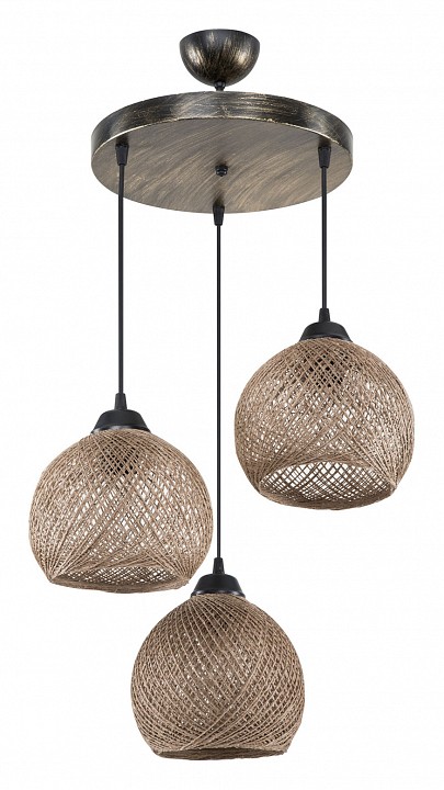 Подвесной светильник toplight lizbeth tl1612r-03db