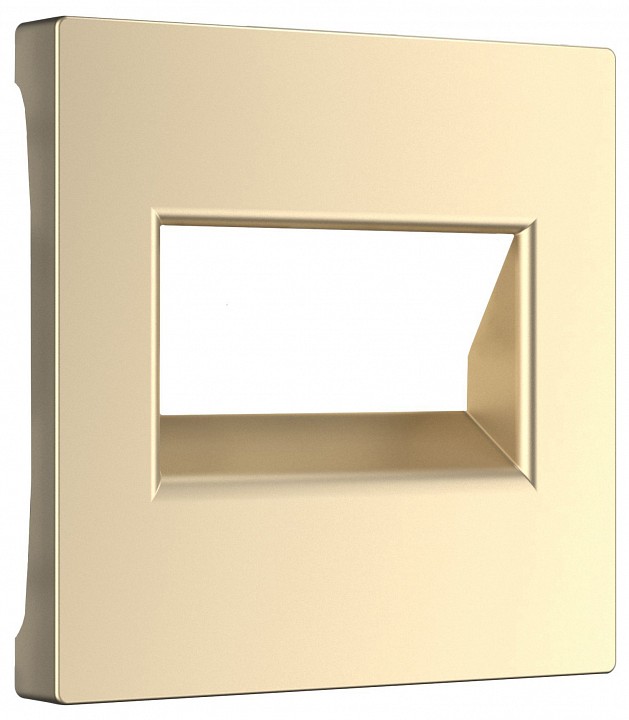 Накладка для розетки ethernet rj-45 werkel шампань w1191111
