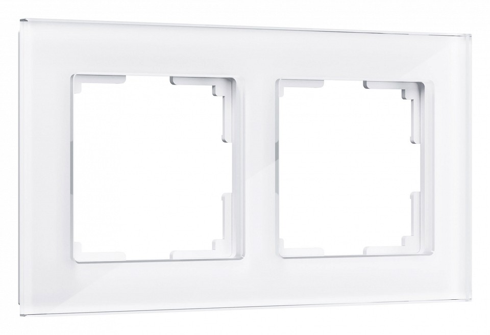 Рамка на 2 поста werkel favorit (белый) w0021101