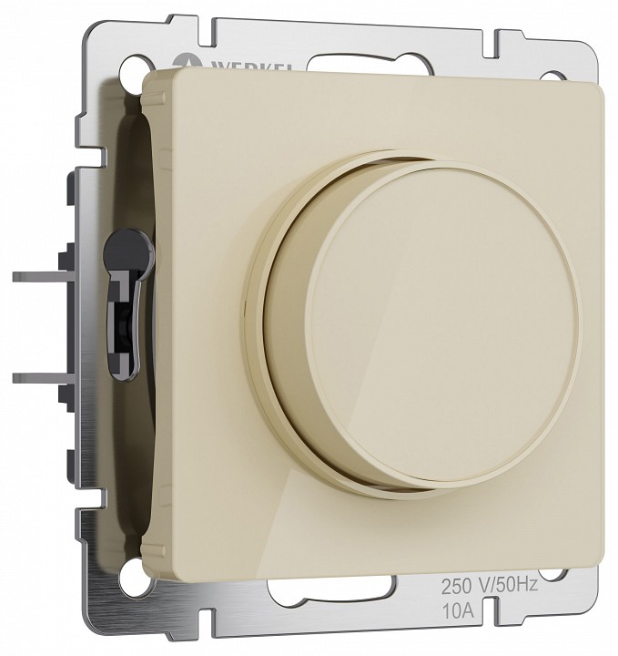 Диммер без рамки werkel айвори акрил w1142043