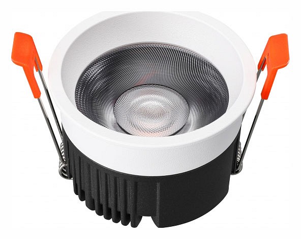 Встраиваемый светильник iledex mars 112-12w-d80-3000k-24dg-wh