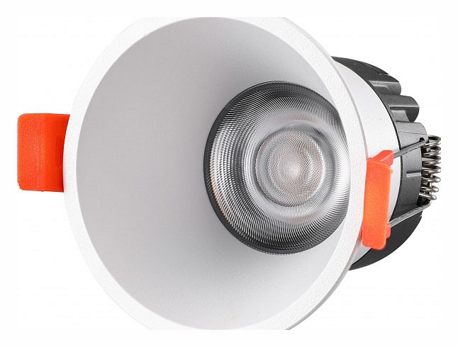 Встраиваемый светильник iledex mars 207-7w-d75-3000k-24dg-wh