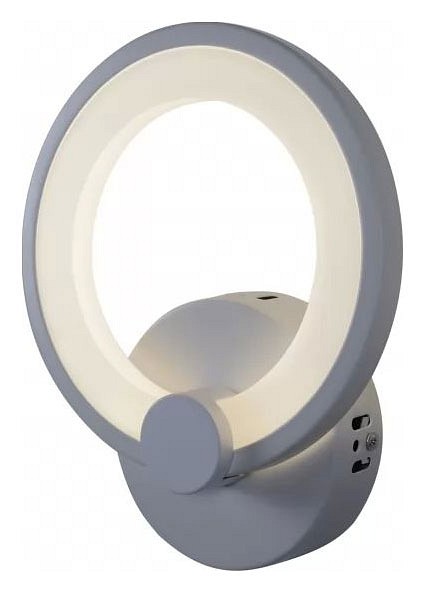 Бра iledex ring a001/1 wh