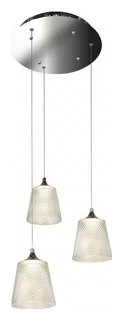 Подвесной светильник iledex flora wd8007-3 cr