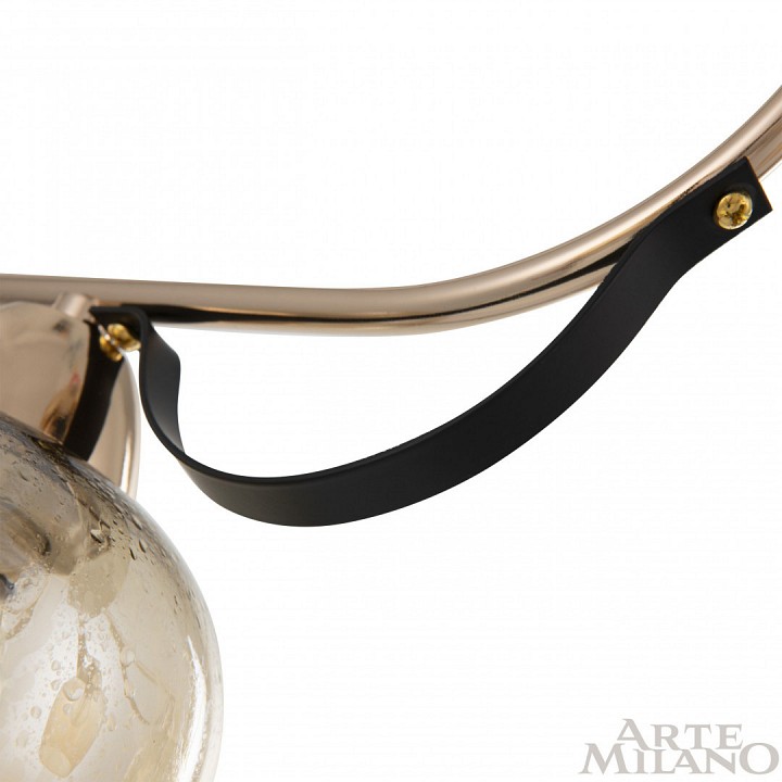 Потолочная люстра arte milano amalfi-322306 322306/5 fg+bk