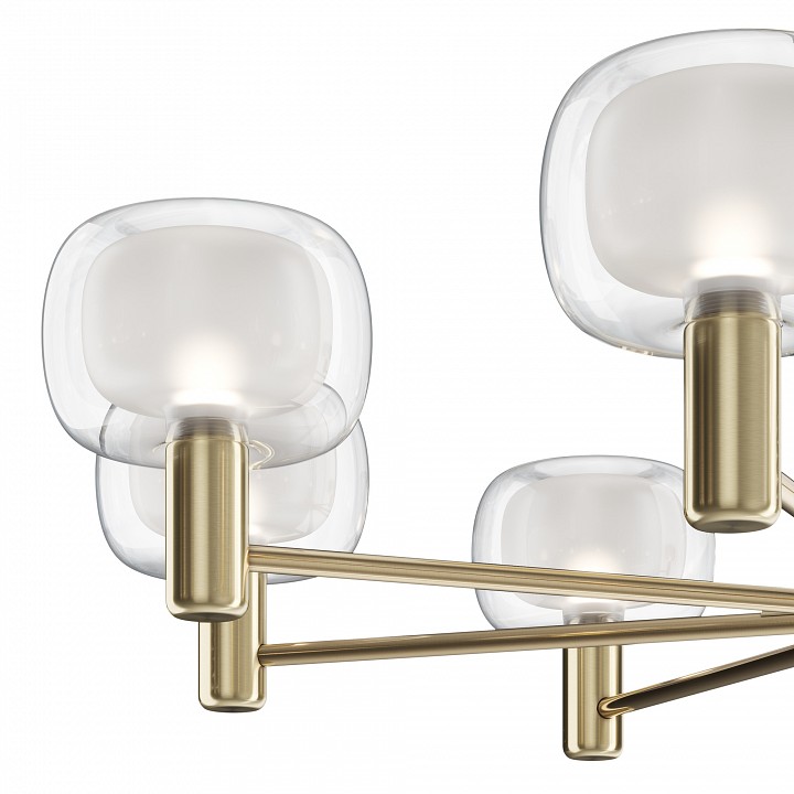 Подвесная люстра maytoni vision mod411pl-08g